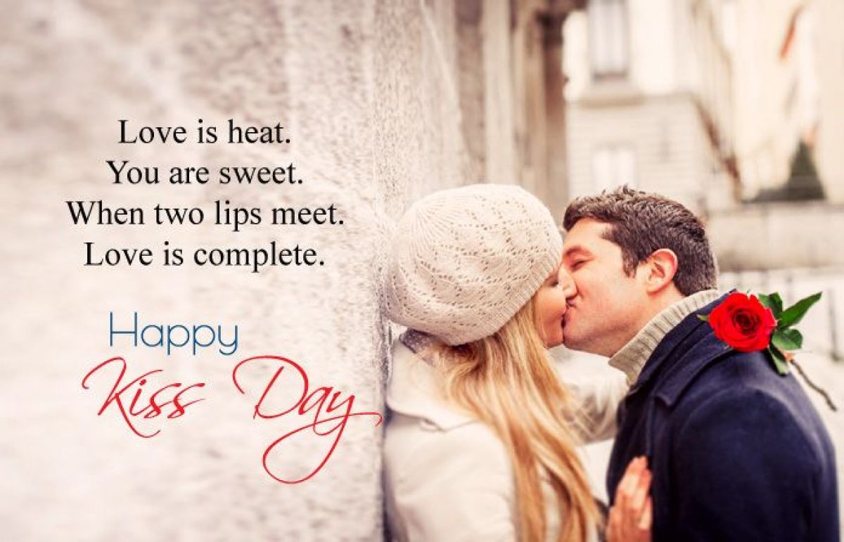 Happy Kiss Day Wishes Quotes for Girlfriend | Best Hindi WhatsApp ...