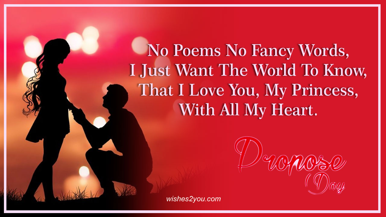 💓 Happy Propose Day Wishes Quotes in English | Best Propose Day Messages-  Wishes2You